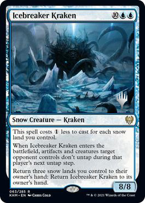 Icebreaker Kraken (Promo Pack) [Kaldheim Promos] | Good Games Morley