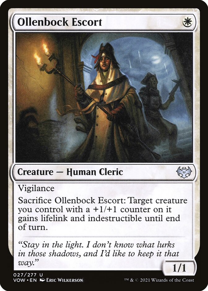Ollenbock Escort 27/277 (Innistrad: Crimson Vow)  | Good Games Morley