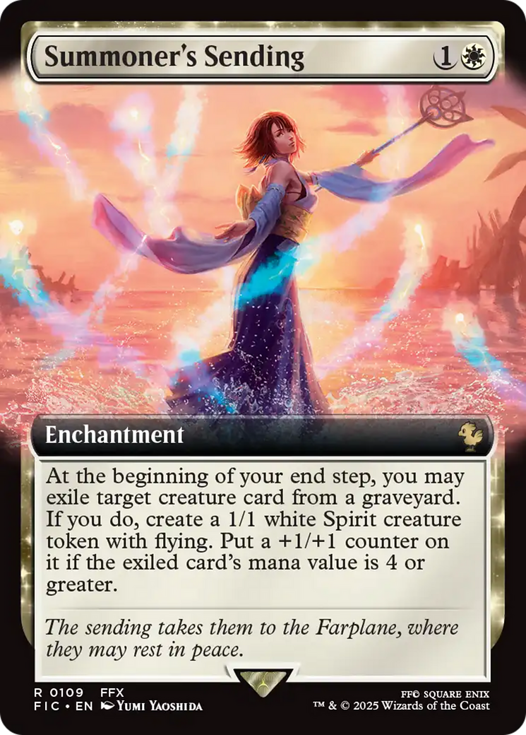 Summoner's Sending (Extended Art) [FINAL FANTASY Commander] | Good Games Morley