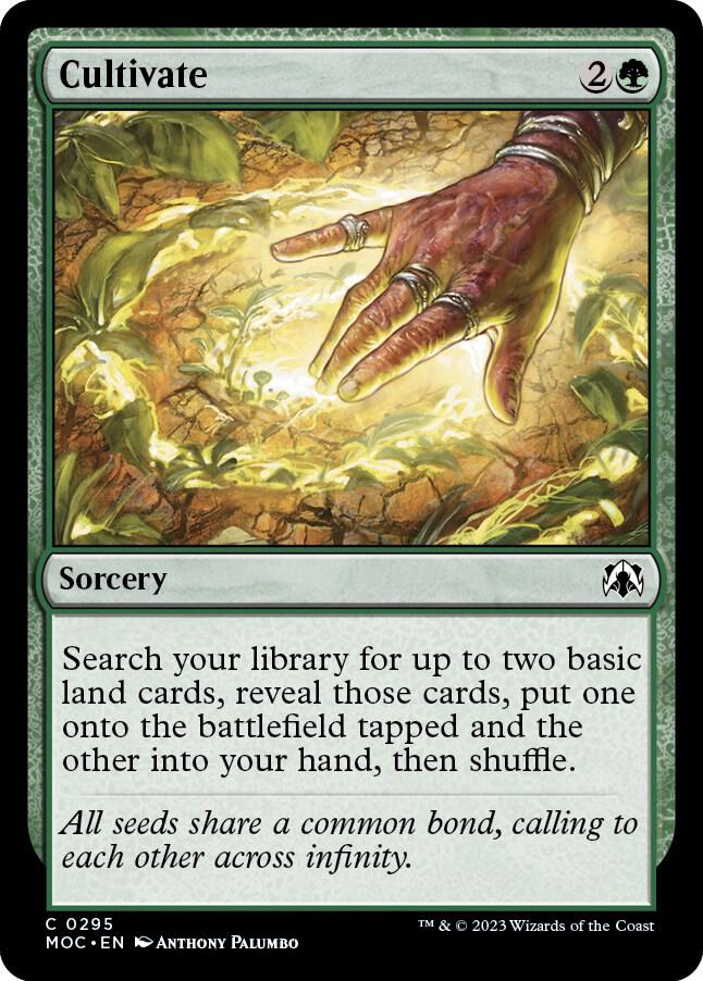 Cultivate 295/444 (Commander: March of the Machine)  | Good Games Morley