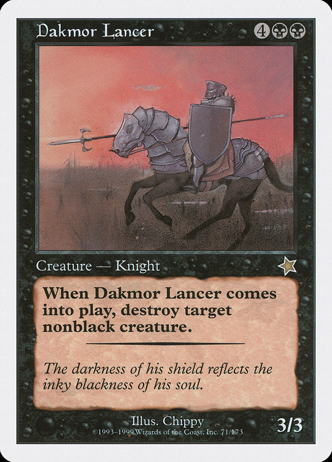 Dakmor Lancer [Starter 1999] | Good Games Morley