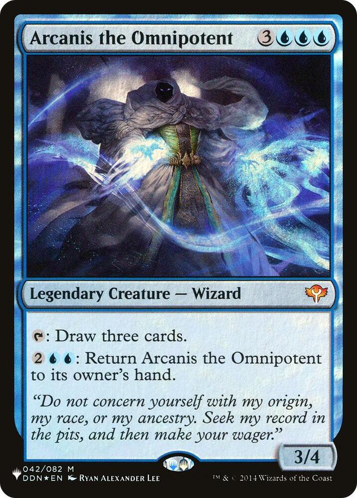 Arcanis the Omnipotent DDN-42/5075 (The List Reprints)  | Good Games Morley