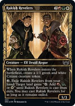 Rakish Revelers Gilded Foil 393/281 (Streets of New Capenna)  - Foil | Good Games Morley