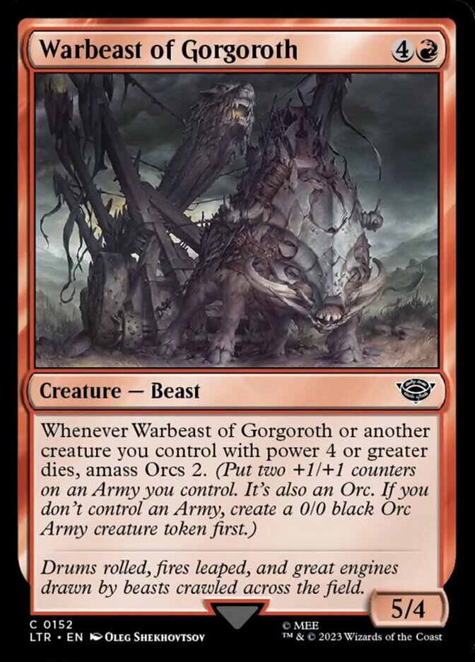 Warbeast of Gorgoroth [The Lord of the Rings: Tales of Middle-Earth] | Good Games Morley