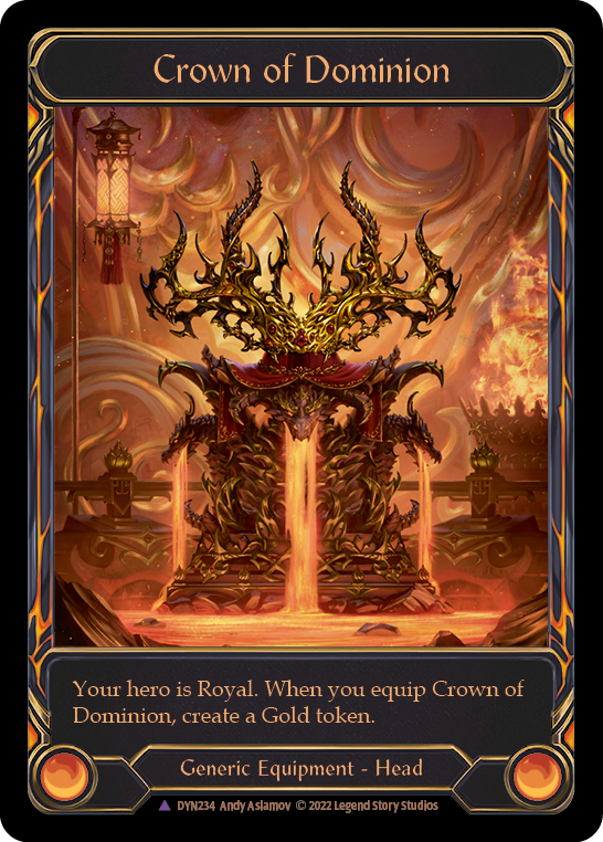 Crown of Dominion (Marvel) [DYN234] (Dynasty)  Cold Foil | Good Games Morley