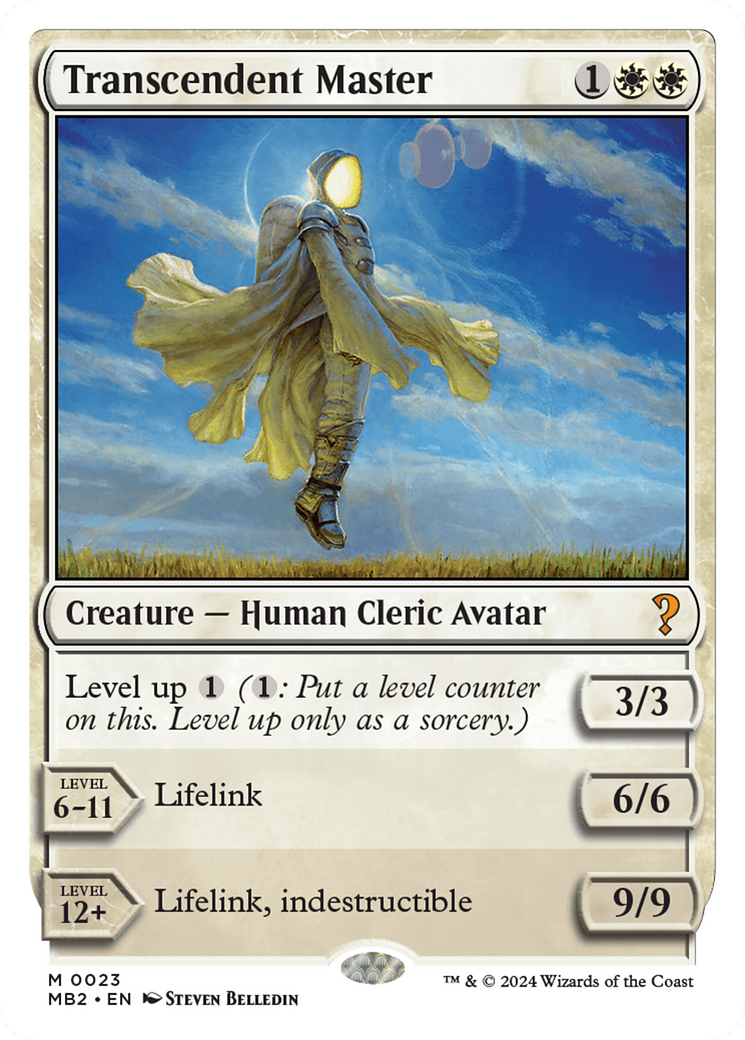 Transcendent Master (White Border) [Mystery Booster 2] | Good Games Morley
