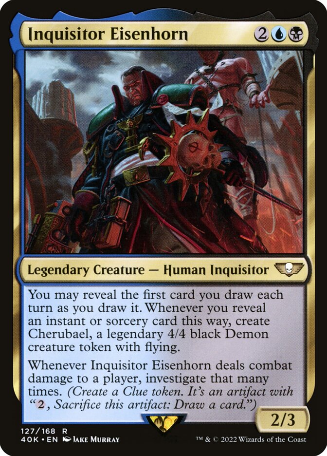 Inquisitor Eisenhorn 127/617 (Universes Beyond: Warhammer 40,000)  | Good Games Morley