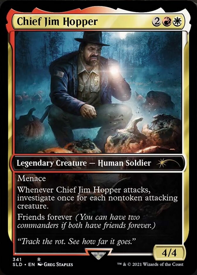 Chief Jim Hopper [Secret Lair Drop Series] | Good Games Morley