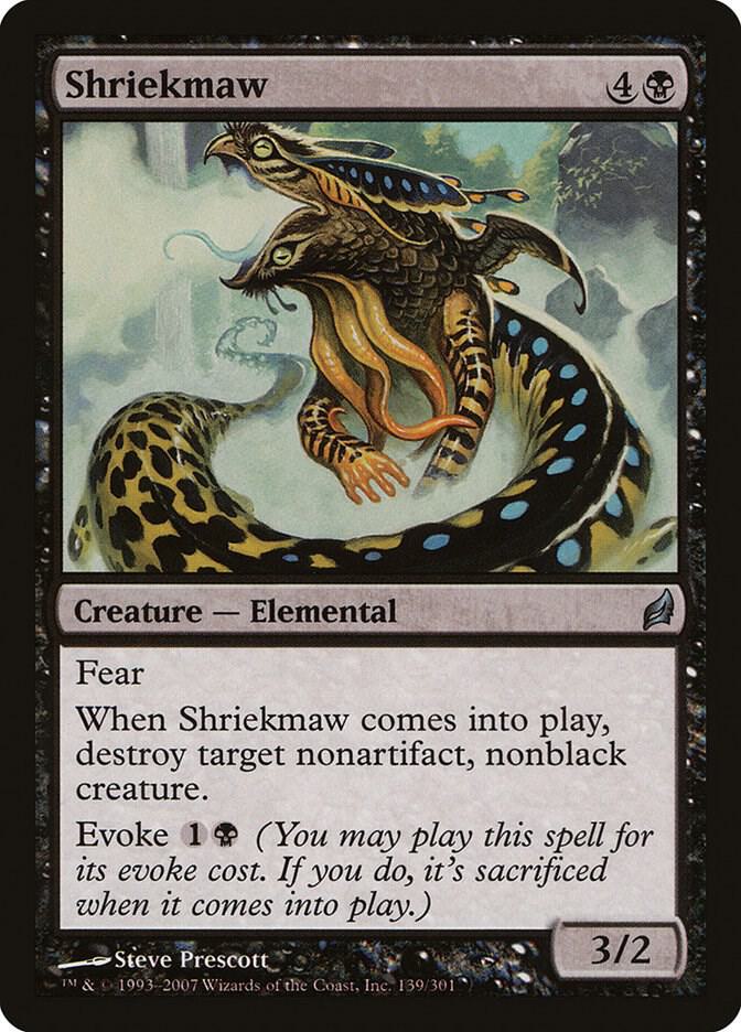 Shriekmaw 139 (Lorwyn)  | Good Games Morley