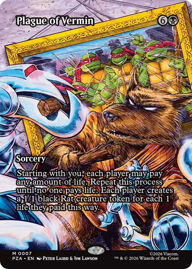 Plague of Vermin (Borderless) [Teenage Mutant Ninja Turtles Eternal-Legal] | Good Games Morley