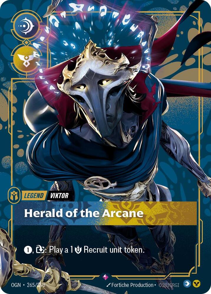 Viktor - Herald of the Arcane 265/298 (Origins)  - Foil | Good Games Morley