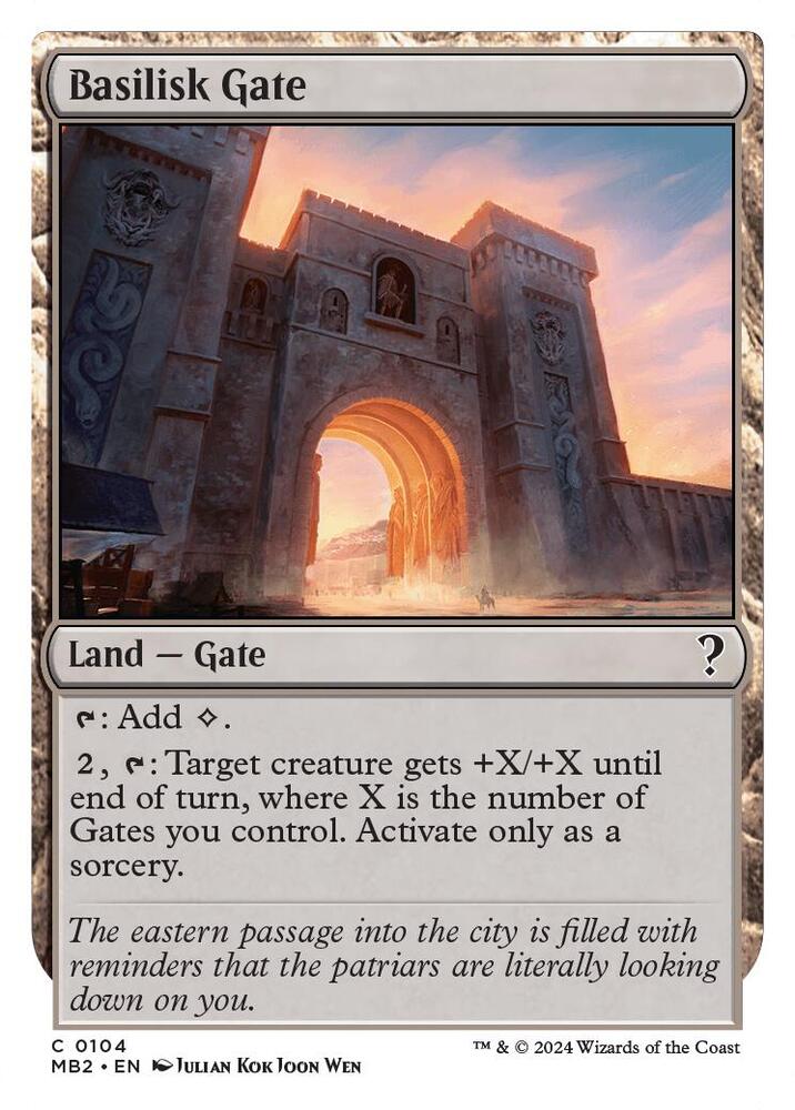 Basilisk Gate 104/390 (Mystery Booster 2)  | Good Games Morley