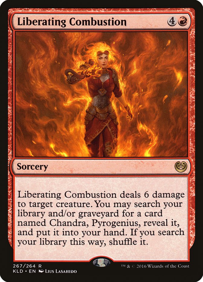 Liberating Combustion [Kaladesh] | Good Games Morley