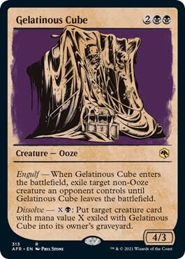 Gelatinous Cube Showcase 313/281 (Adventures in the Forgotten Realms)  | Good Games Morley