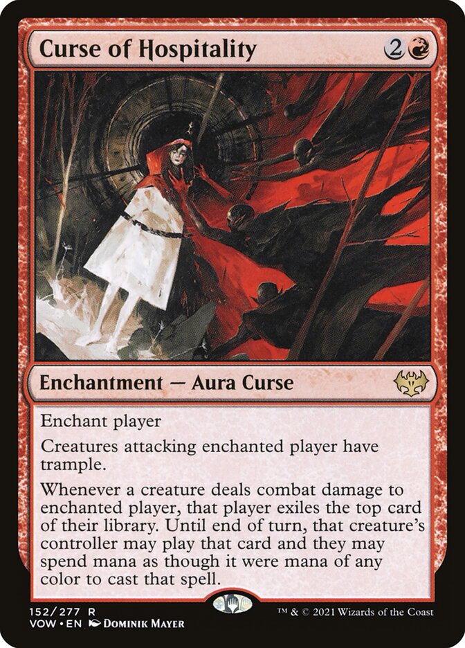 Curse of Hospitality 152/277 (Innistrad: Crimson Vow)  | Good Games Morley