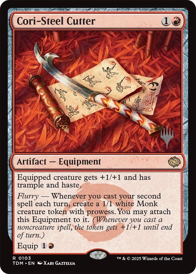 Cori-Steel Cutter 103 (Promo Pack: Tarkir: Dragonstorm)  | Good Games Morley