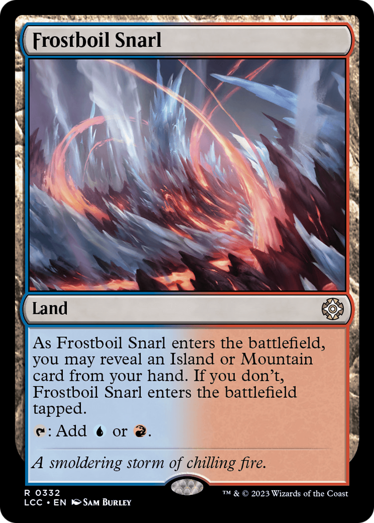 Frostboil Snarl [The Lost Caverns of Ixalan Commander] | Good Games Morley