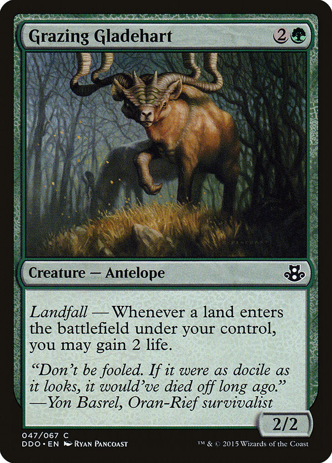 Grazing Gladehart [Duel Decks: Elspeth vs. Kiora] | Good Games Morley
