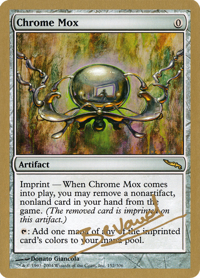 Chrome Mox (Manuel Bevand) [World Championship Decks 2004] | Good Games Morley