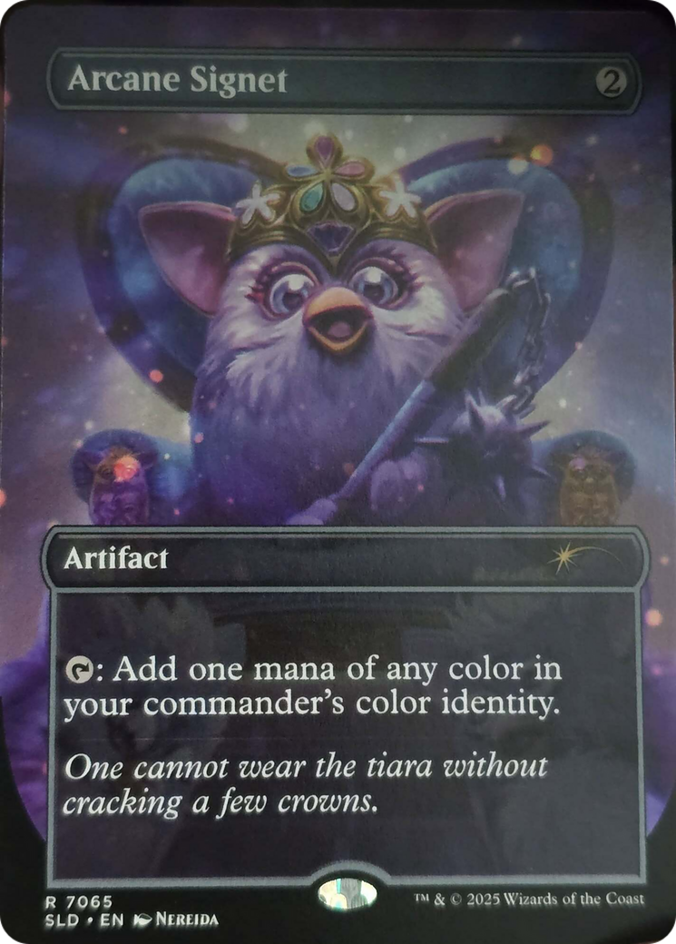 Arcane Signet (7065) (Rainbow Foil) [Secret Lair Drop Series] | Good Games Morley