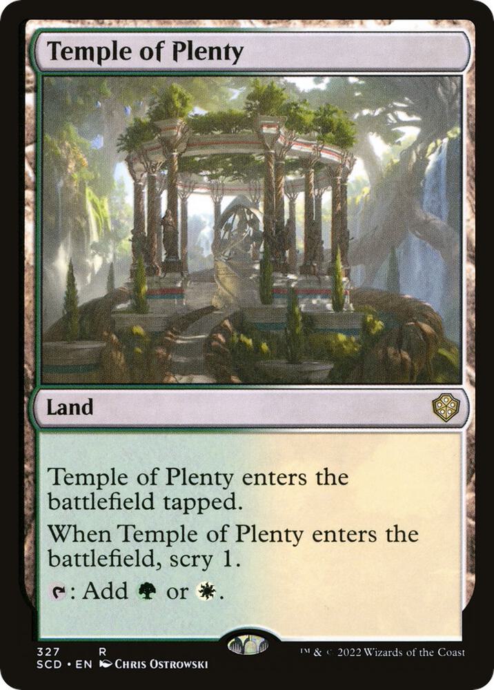 Temple of Plenty 327/352 (Starter Commander Decks)  | Good Games Morley