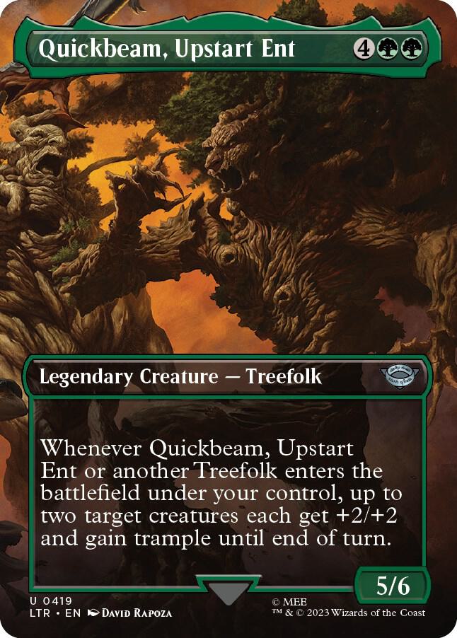 Quickbeam, Upstart Ent 419/281 (Universes Beyond: The Lord of the Rings: Tales of Middle-earth)  - Borderless | Good Games Morley