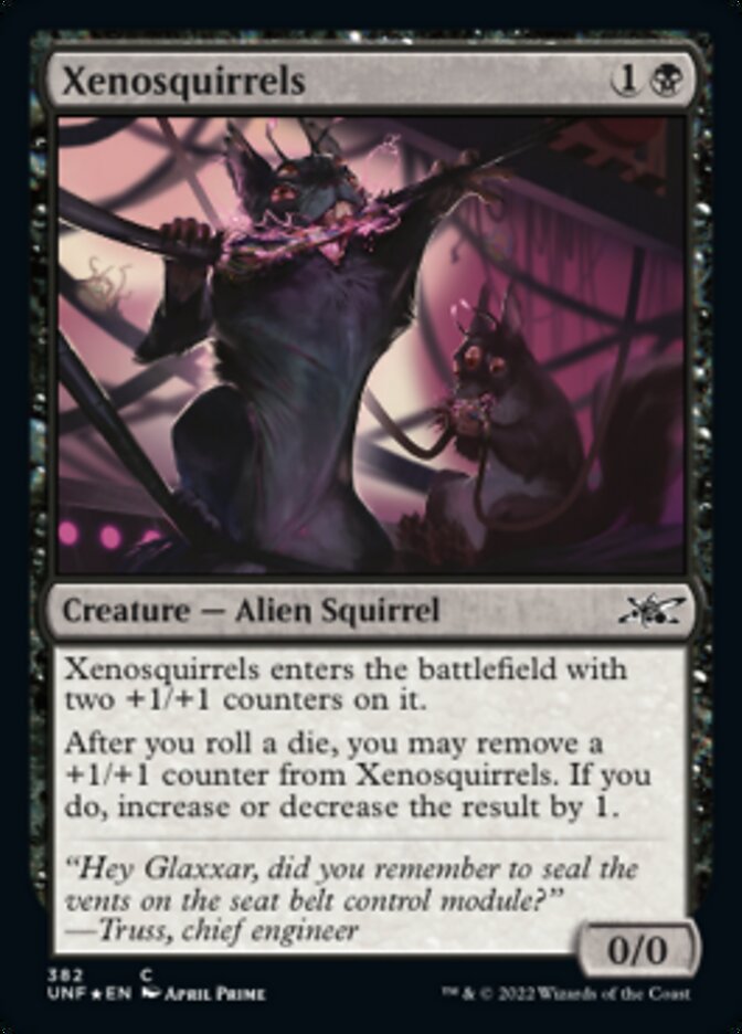 Xenosquirrels (Galaxy Foil) [Unfinity] | Good Games Morley