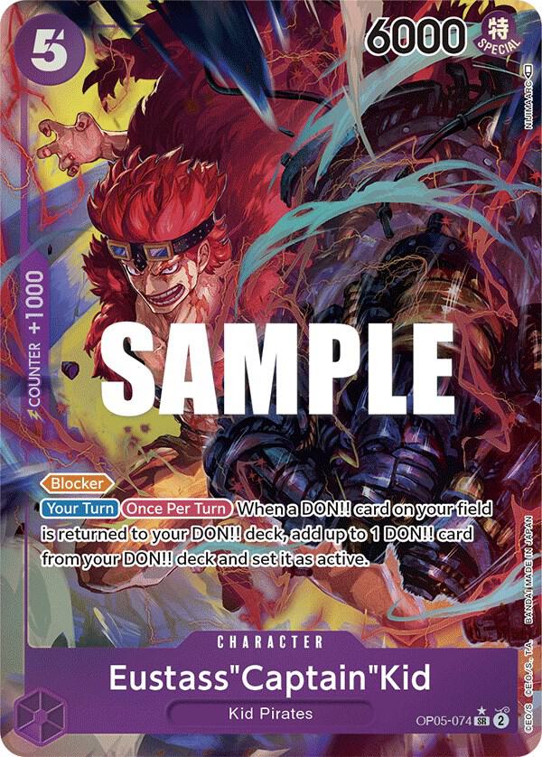 Eustass"Captain"Kid OP05-074 (Awakening of the New Era)  - Alternate Art Foil | Good Games Morley