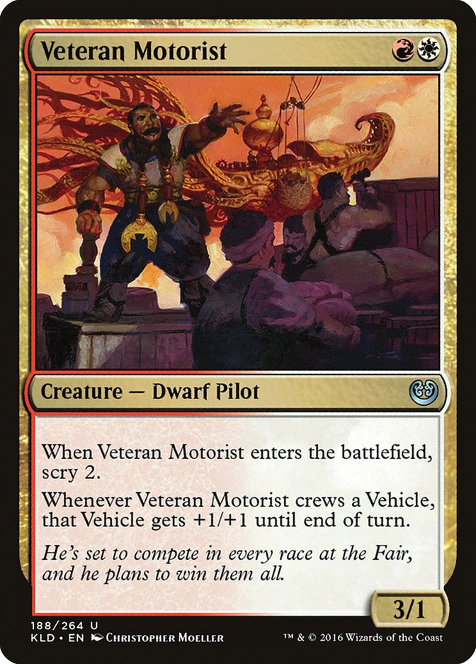 Veteran Motorist [Kaladesh] | Good Games Morley