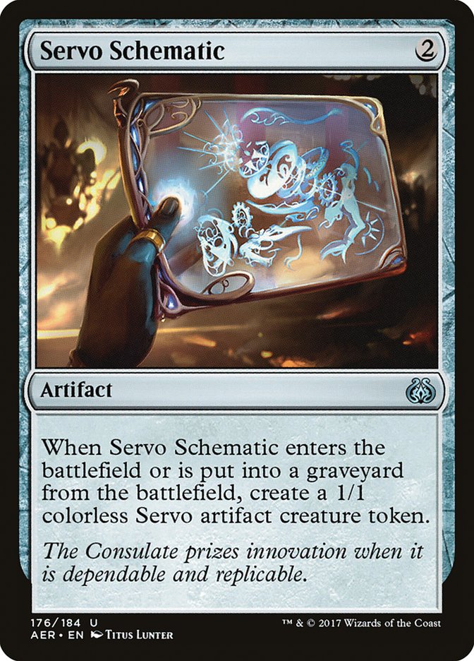 Servo Schematic 176/184 (Aether Revolt)  | Good Games Morley
