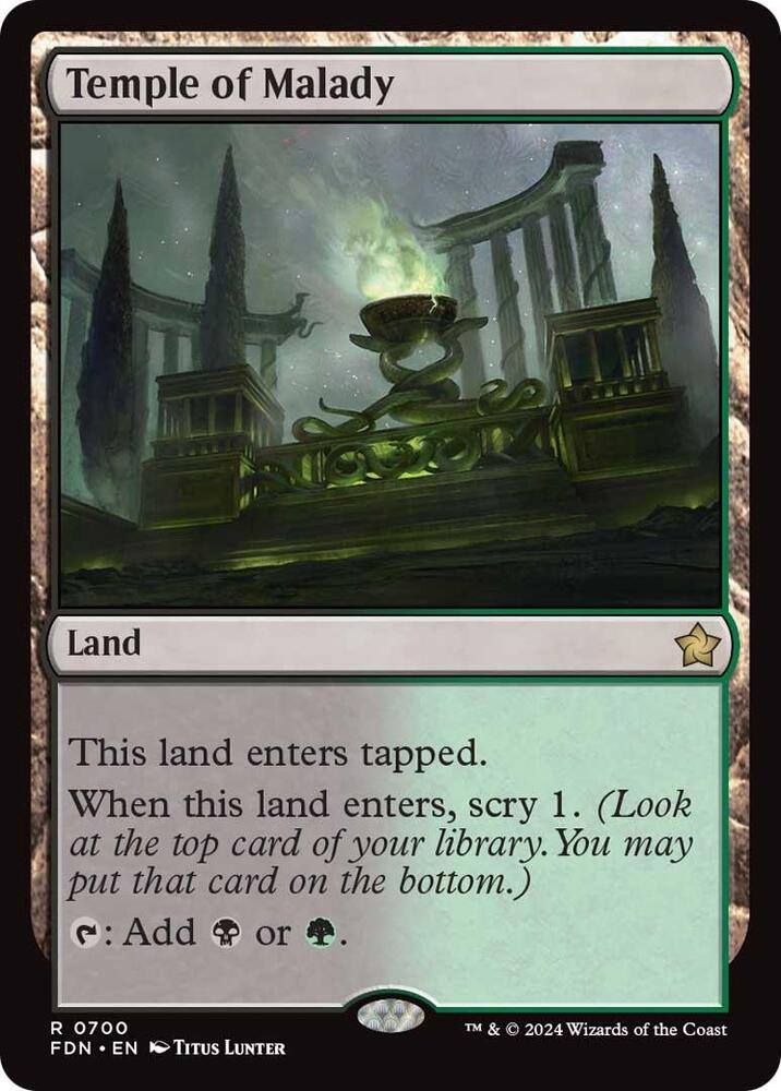 Temple of Malady 700/291 (Foundations)  | Good Games Morley