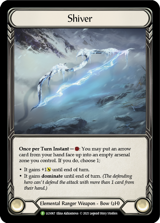 Shiver [LGS067] (Promo)  Cold Foil | Good Games Morley