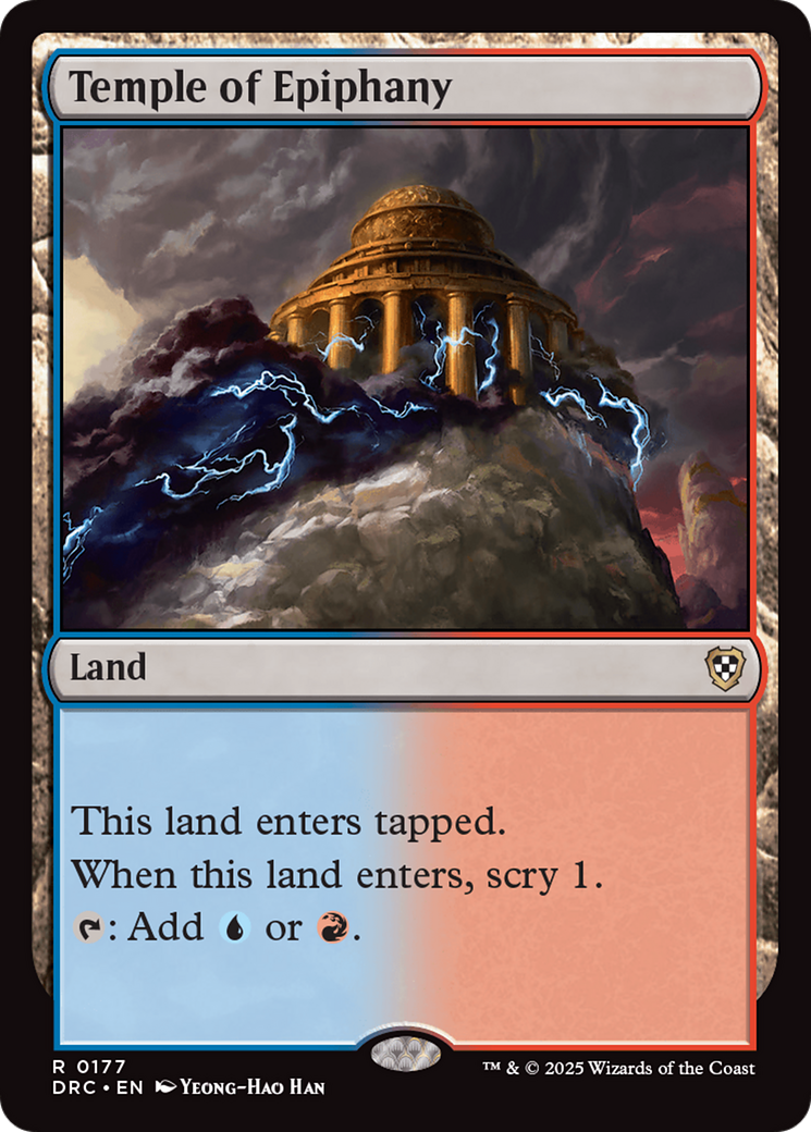 Temple of Epiphany [Aetherdrift Commander] | Good Games Morley
