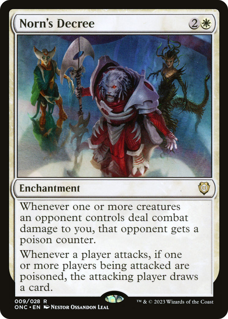 Norn's Decree [Phyrexia: All Will Be One Commander] | Good Games Morley