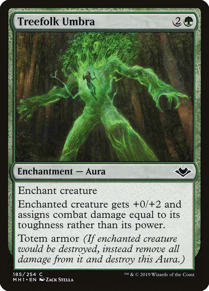 Treefolk Umbra [Modern Horizons] | Good Games Morley