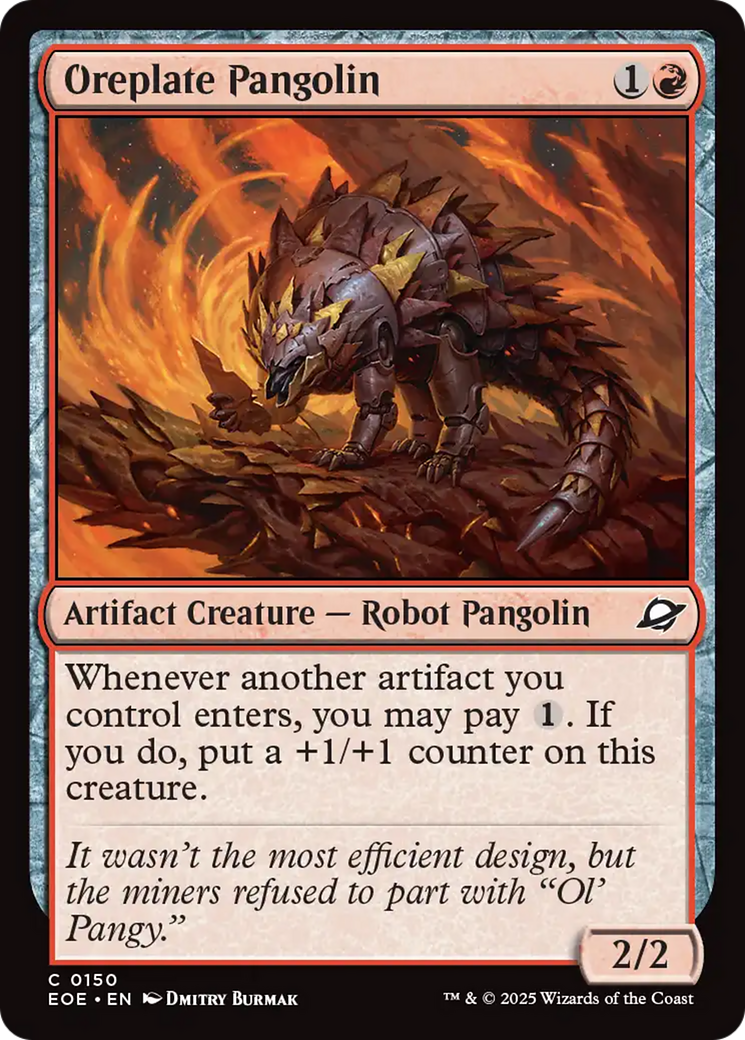 Oreplate Pangolin [Edge of Eternities] | Good Games Morley