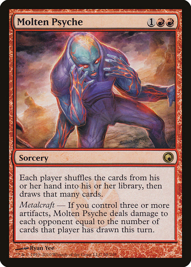 Molten Psyche 98 (Scars of Mirrodin)  | Good Games Morley