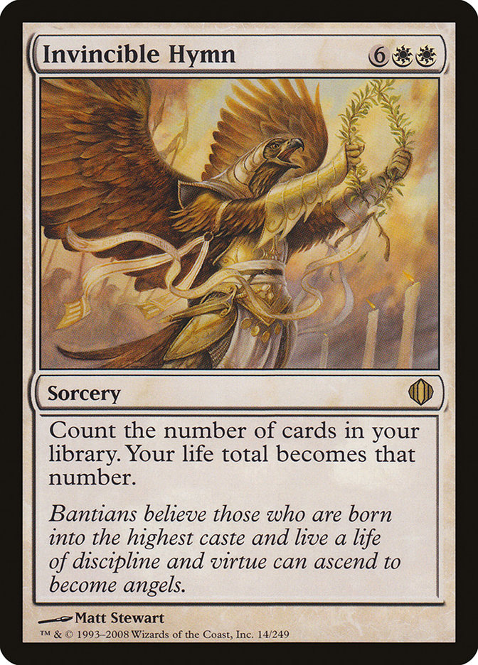 Invincible Hymn 14/249 (Shards of Alara)  | Good Games Morley
