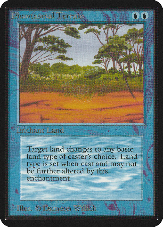 Phantasmal Terrain [Alpha Edition] | Good Games Morley