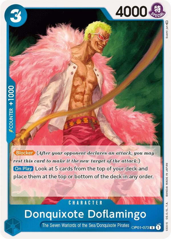 Donquixote Doflamingo OP01-073 (Romance Dawn)  - Foil | Good Games Morley