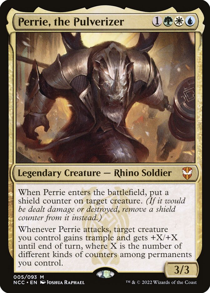 Perrie, the Pulverizer 5 (Commander: Streets of New Capenna)  | Good Games Morley