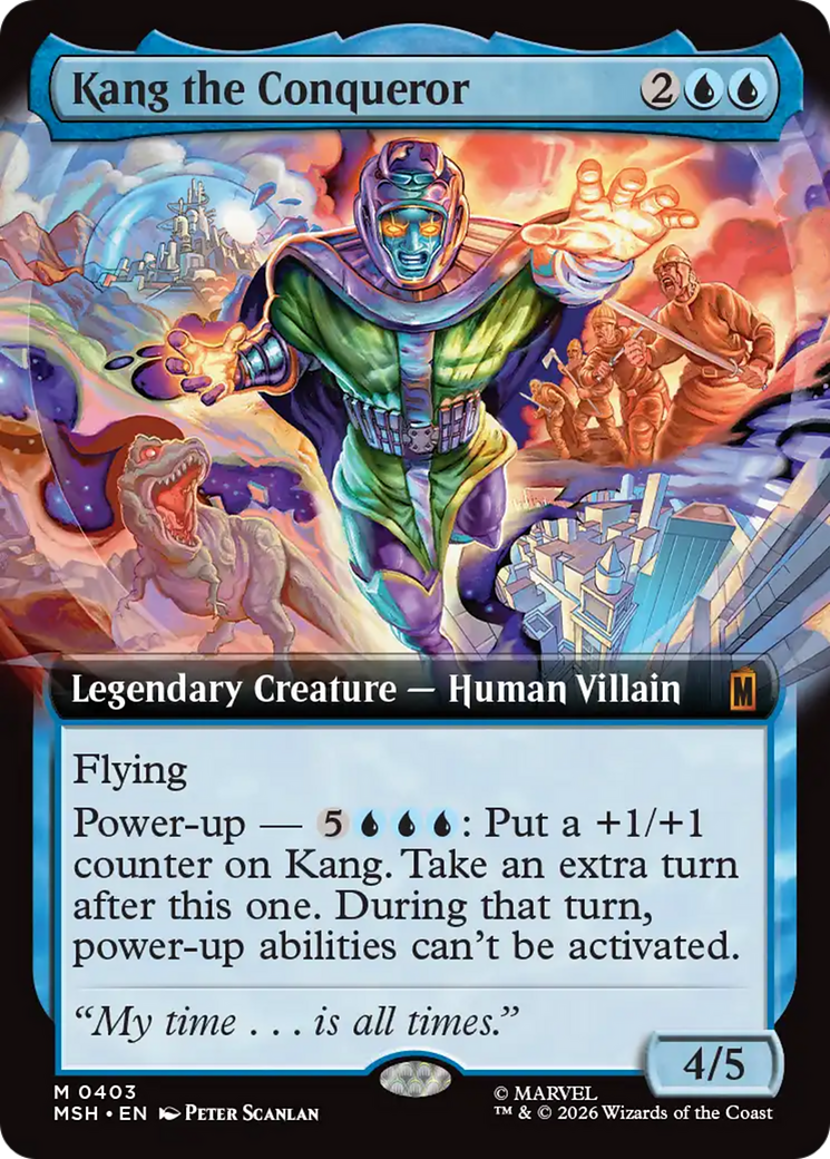 Kang the Conqueror (Extended Art) [Marvel Super Heroes] | Good Games Morley
