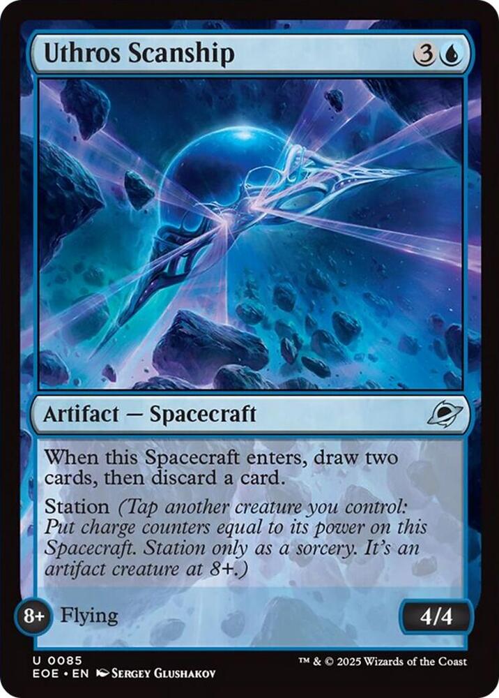 Uthros Scanship 85/276 (Edge of Eternities)  | Good Games Morley