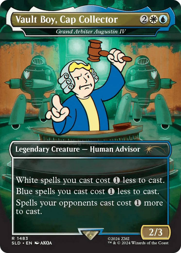 Vault Boy, Cap Collector - Grand Arbiter Augustin IV [Secret Lair Drop Series] | Good Games Morley