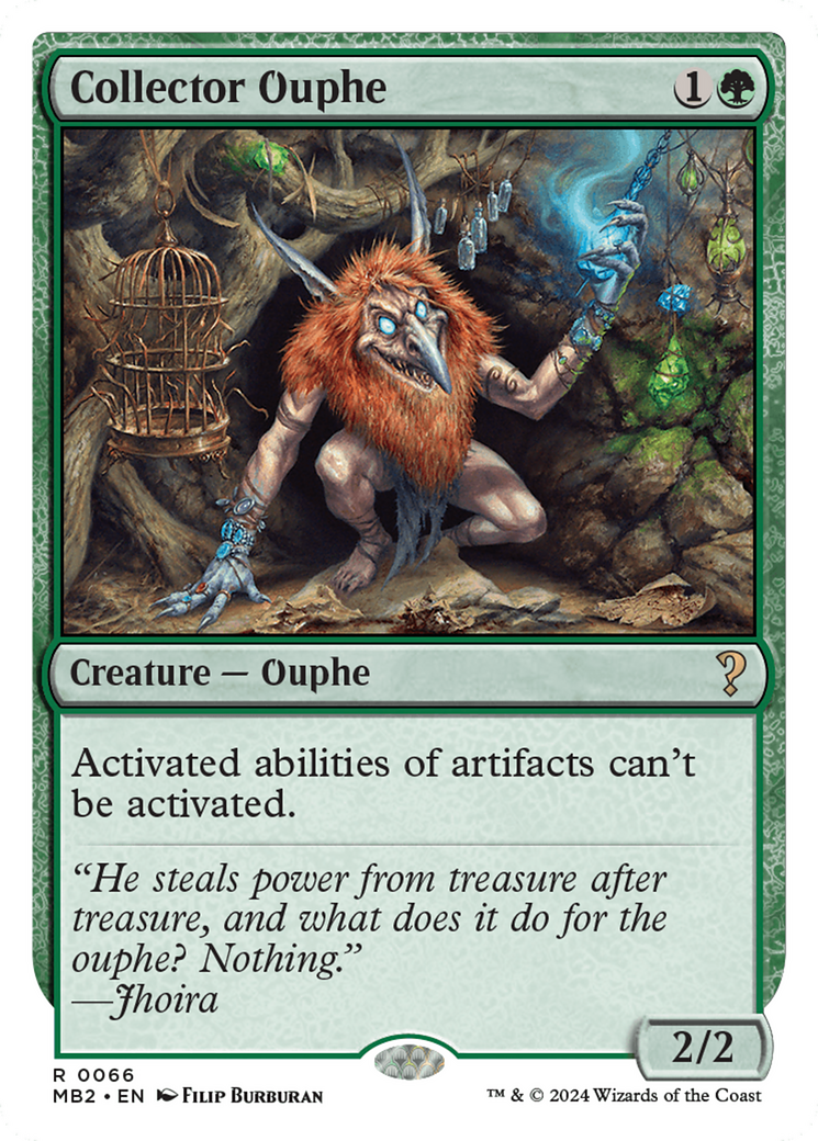 Collector Ouphe (White Border) [Mystery Booster 2] | Good Games Morley