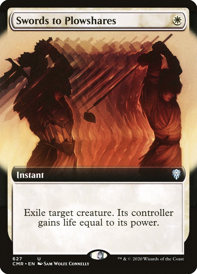 Swords to Plowshares (Extended Art) [Commander Legends] | Good Games Morley
