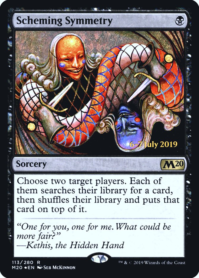 Scheming Symmetry [Core Set 2020 Prerelease Promos] | Good Games Morley
