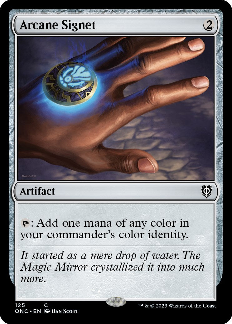 Arcane Signet [Phyrexia: All Will Be One Commander] | Good Games Morley