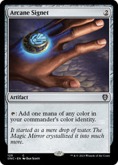 Arcane Signet [Phyrexia: All Will Be One Commander] | Good Games Morley