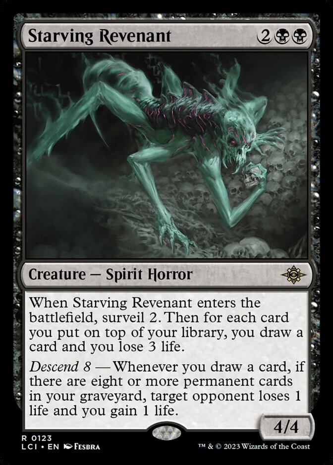 Starving Revenant 123/291 (The Lost Caverns of Ixalan)  | Good Games Morley
